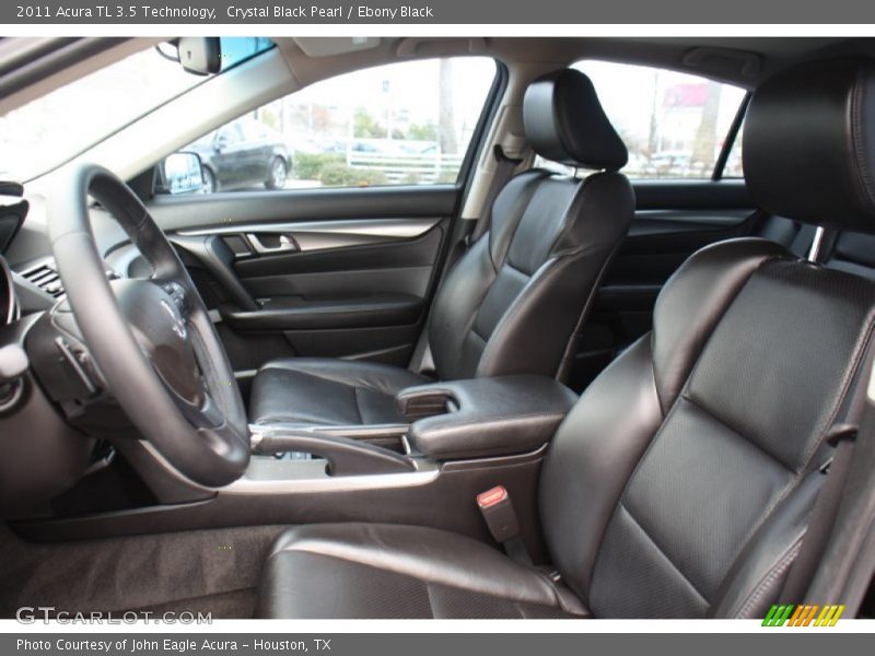 Crystal Black Pearl / Ebony Black 2011 Acura TL 3.5 Technology