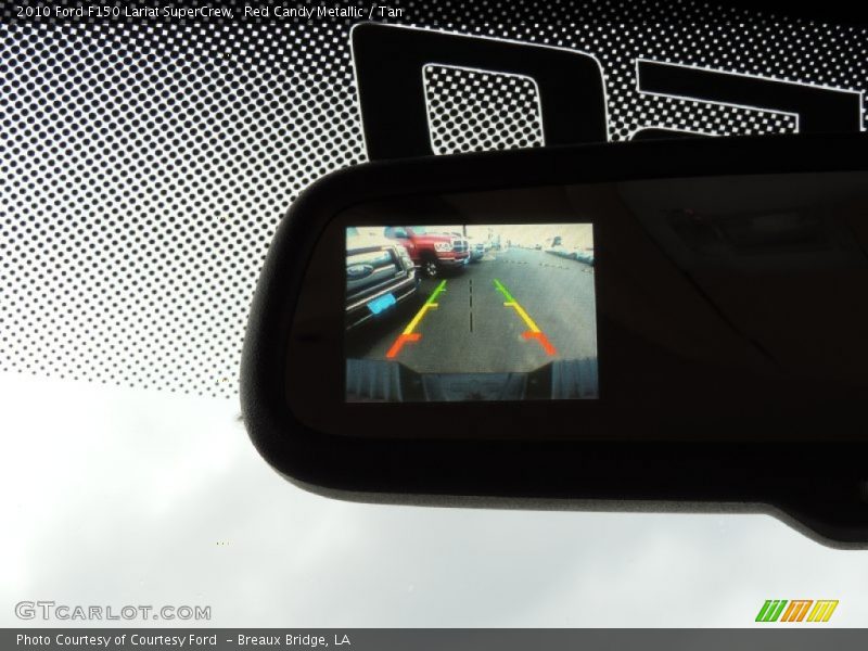 Red Candy Metallic / Tan 2010 Ford F150 Lariat SuperCrew