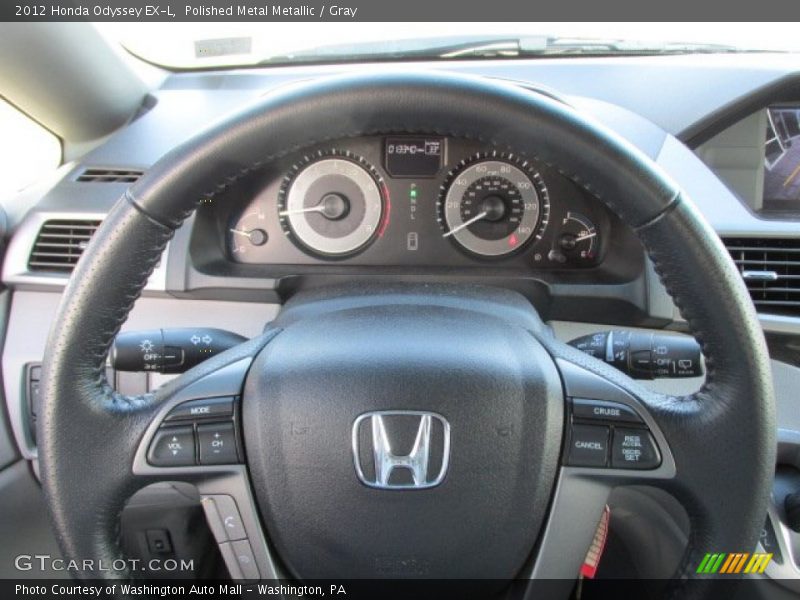 Polished Metal Metallic / Gray 2012 Honda Odyssey EX-L