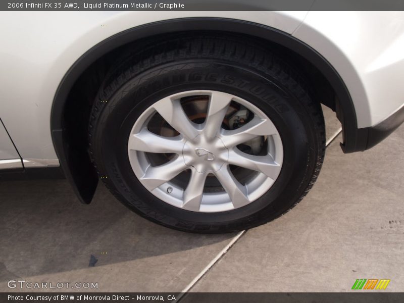 Liquid Platinum Metallic / Graphite 2006 Infiniti FX 35 AWD