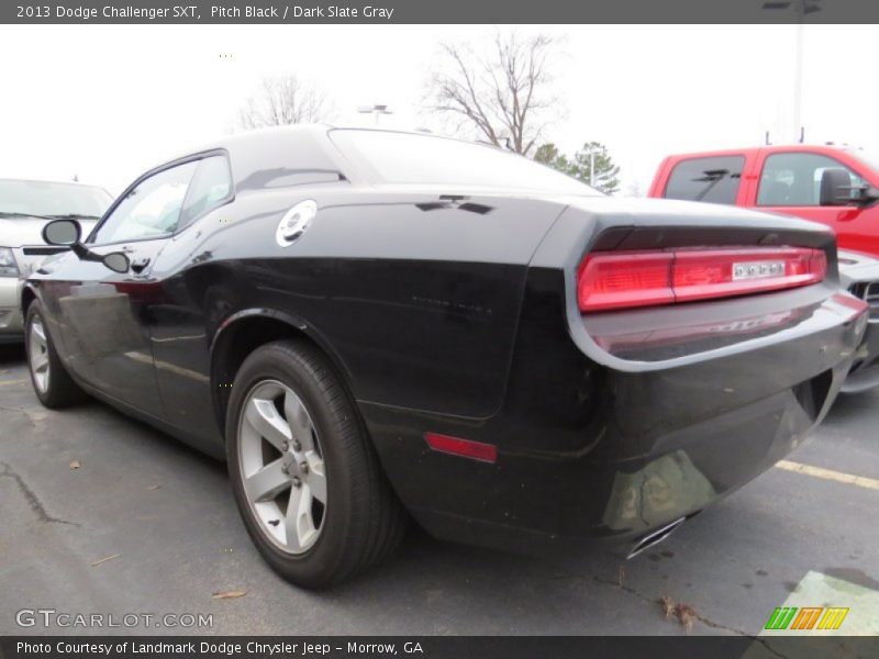 Pitch Black / Dark Slate Gray 2013 Dodge Challenger SXT