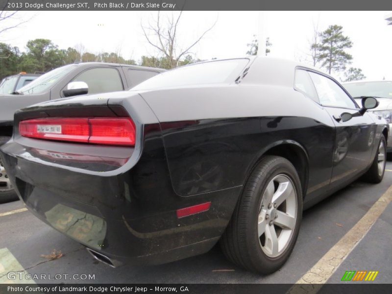 Pitch Black / Dark Slate Gray 2013 Dodge Challenger SXT