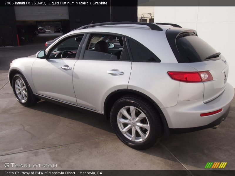Liquid Platinum Metallic / Graphite 2006 Infiniti FX 35 AWD