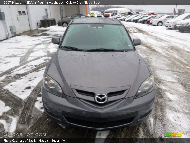 Galaxy Gray Mica / Black 2007 Mazda MAZDA3 s Touring Hatchback