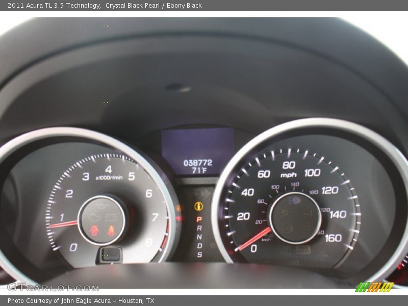 Crystal Black Pearl / Ebony Black 2011 Acura TL 3.5 Technology