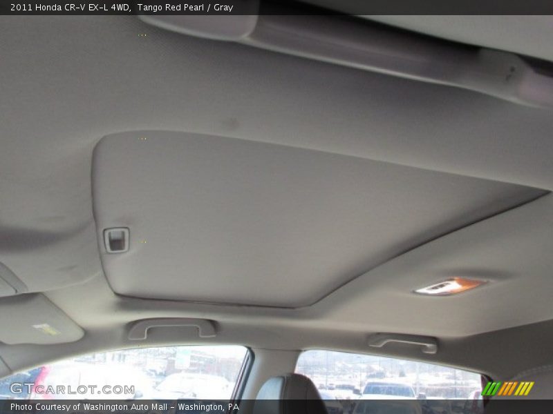 Tango Red Pearl / Gray 2011 Honda CR-V EX-L 4WD