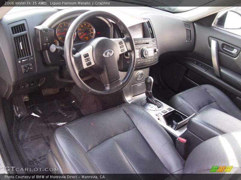 Liquid Platinum Metallic / Graphite 2006 Infiniti FX 35 AWD