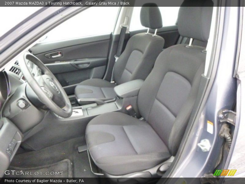Galaxy Gray Mica / Black 2007 Mazda MAZDA3 s Touring Hatchback