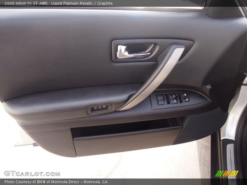 Liquid Platinum Metallic / Graphite 2006 Infiniti FX 35 AWD