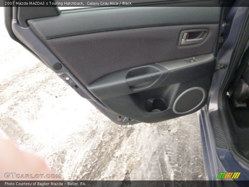 Galaxy Gray Mica / Black 2007 Mazda MAZDA3 s Touring Hatchback