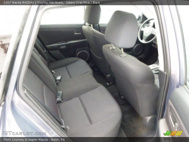 Galaxy Gray Mica / Black 2007 Mazda MAZDA3 s Touring Hatchback