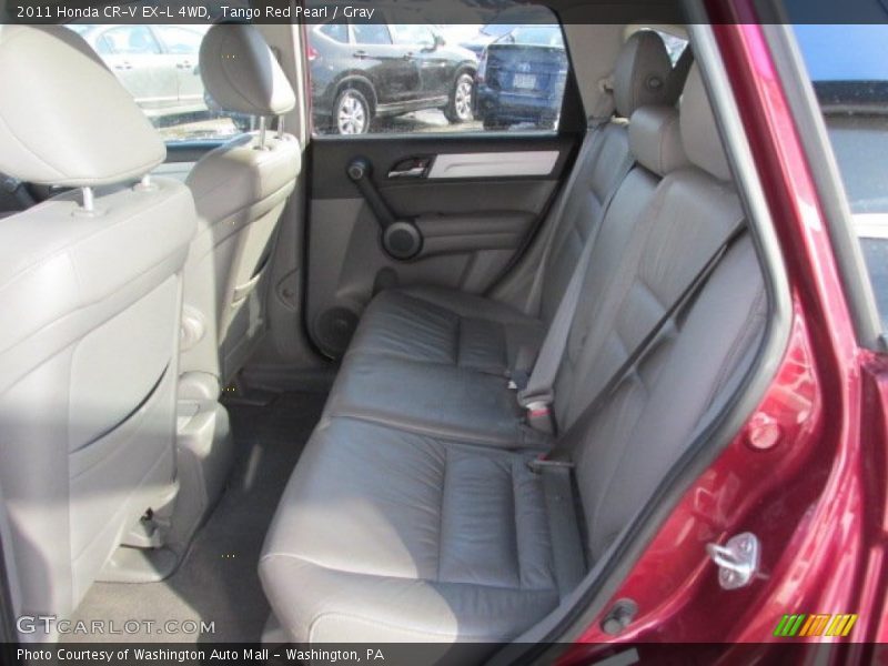 Tango Red Pearl / Gray 2011 Honda CR-V EX-L 4WD