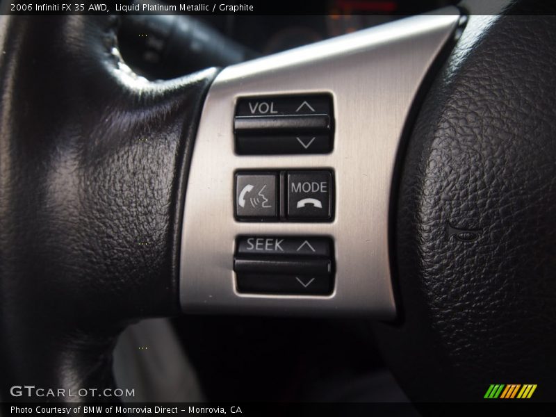 Liquid Platinum Metallic / Graphite 2006 Infiniti FX 35 AWD