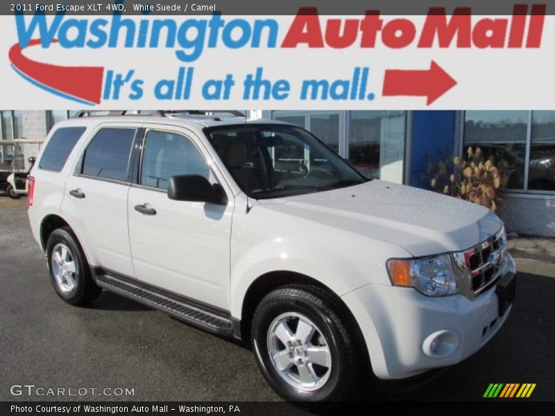 White Suede / Camel 2011 Ford Escape XLT 4WD