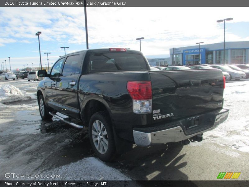 Black / Graphite Gray 2010 Toyota Tundra Limited CrewMax 4x4