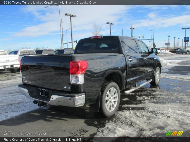 Black / Graphite Gray 2010 Toyota Tundra Limited CrewMax 4x4
