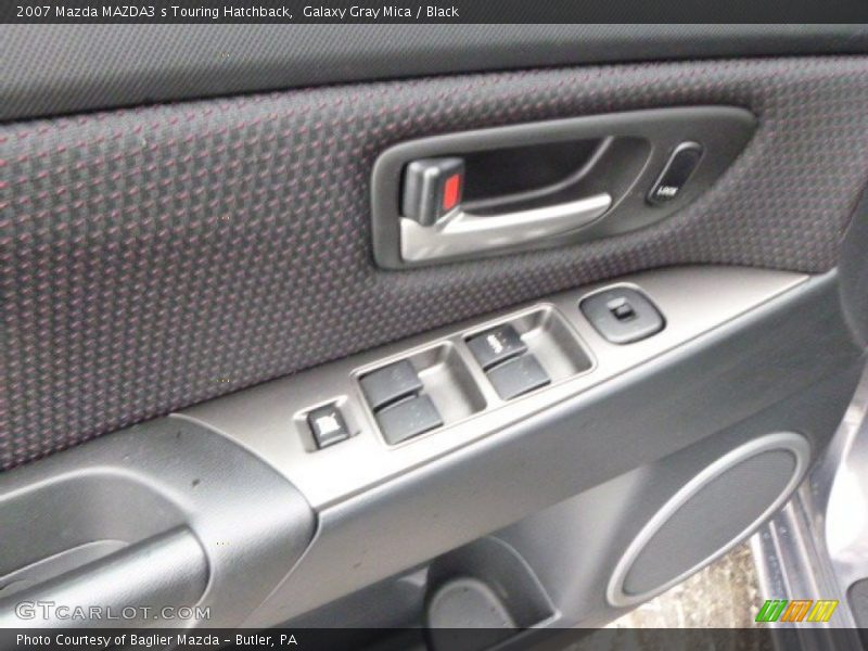Galaxy Gray Mica / Black 2007 Mazda MAZDA3 s Touring Hatchback