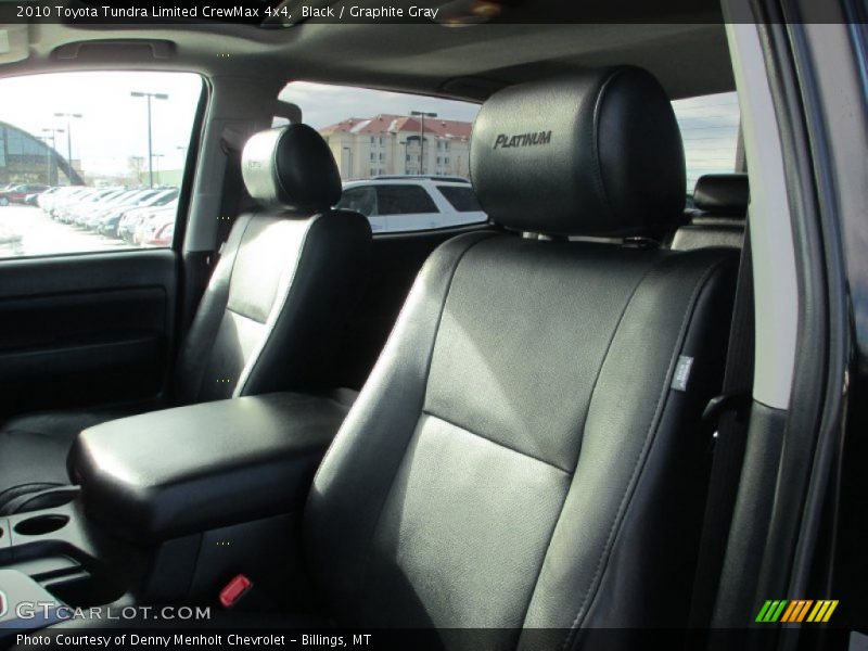 Black / Graphite Gray 2010 Toyota Tundra Limited CrewMax 4x4