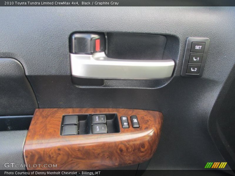 Black / Graphite Gray 2010 Toyota Tundra Limited CrewMax 4x4