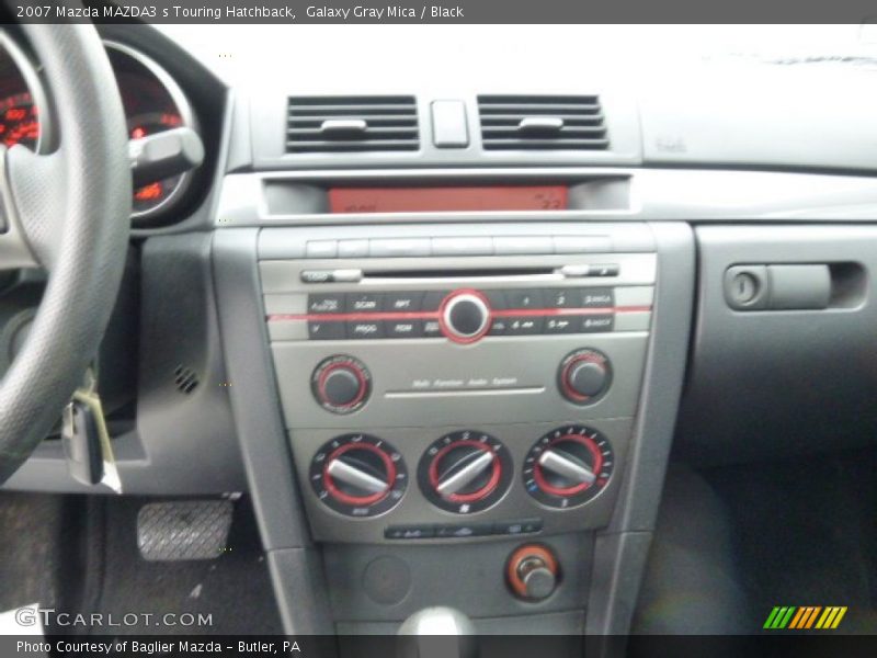 Galaxy Gray Mica / Black 2007 Mazda MAZDA3 s Touring Hatchback