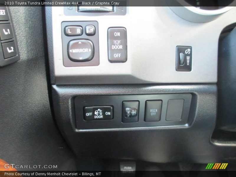 Black / Graphite Gray 2010 Toyota Tundra Limited CrewMax 4x4