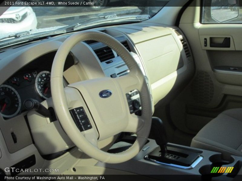 White Suede / Camel 2011 Ford Escape XLT 4WD