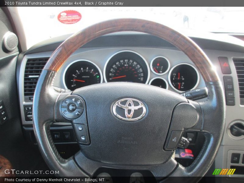 Black / Graphite Gray 2010 Toyota Tundra Limited CrewMax 4x4