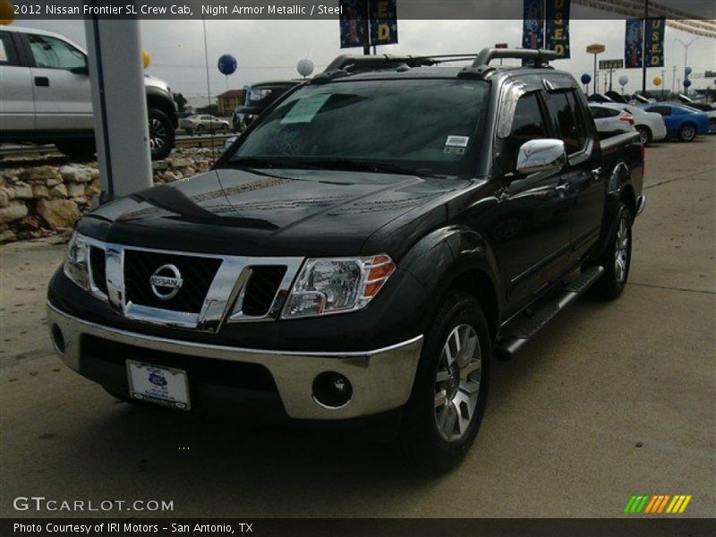 Night Armor Metallic / Steel 2012 Nissan Frontier SL Crew Cab