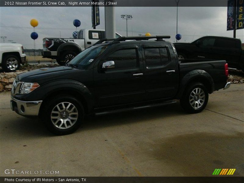 Night Armor Metallic / Steel 2012 Nissan Frontier SL Crew Cab