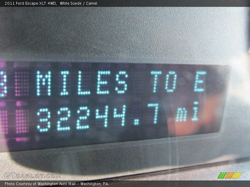 White Suede / Camel 2011 Ford Escape XLT 4WD