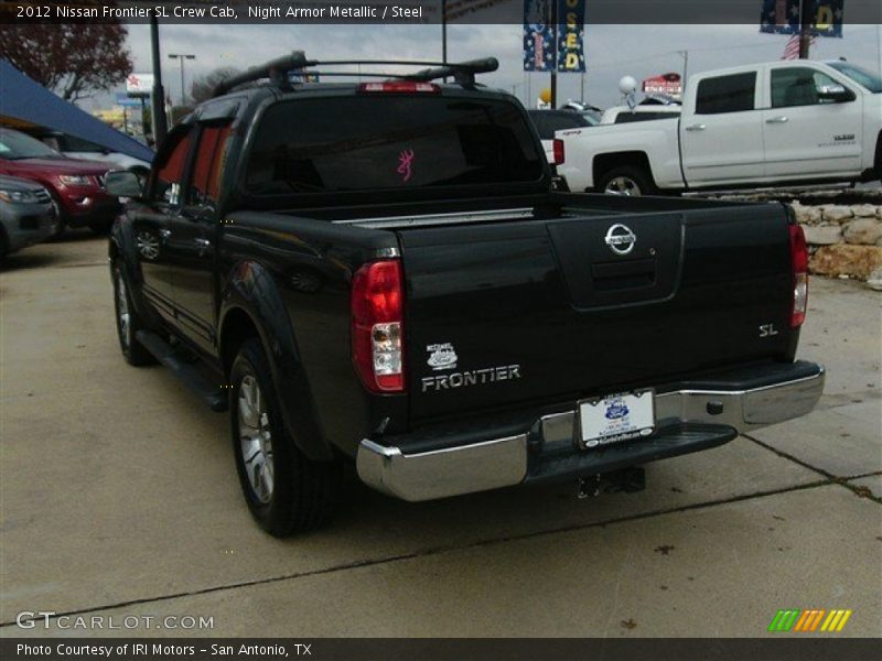 Night Armor Metallic / Steel 2012 Nissan Frontier SL Crew Cab