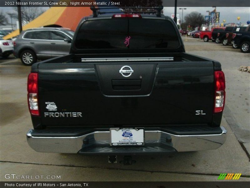 Night Armor Metallic / Steel 2012 Nissan Frontier SL Crew Cab