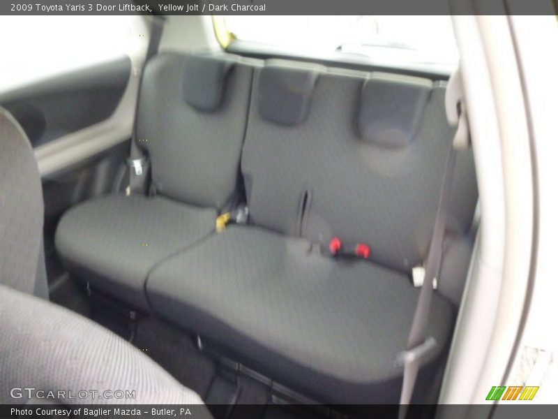 Yellow Jolt / Dark Charcoal 2009 Toyota Yaris 3 Door Liftback