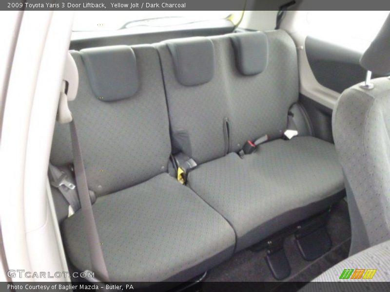 Yellow Jolt / Dark Charcoal 2009 Toyota Yaris 3 Door Liftback