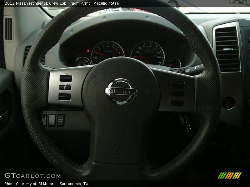 Night Armor Metallic / Steel 2012 Nissan Frontier SL Crew Cab