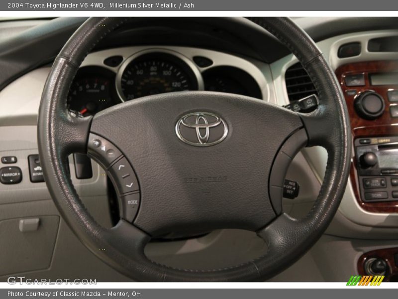 Millenium Silver Metallic / Ash 2004 Toyota Highlander V6 4WD
