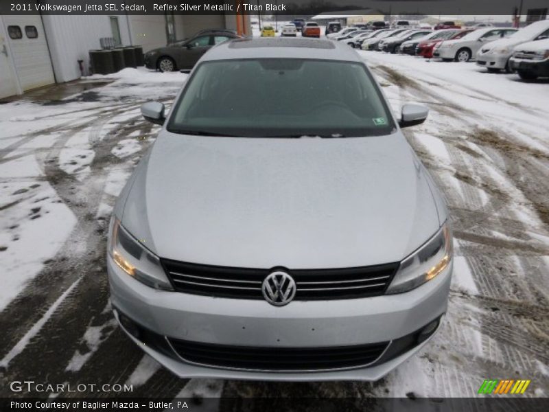 Reflex Silver Metallic / Titan Black 2011 Volkswagen Jetta SEL Sedan