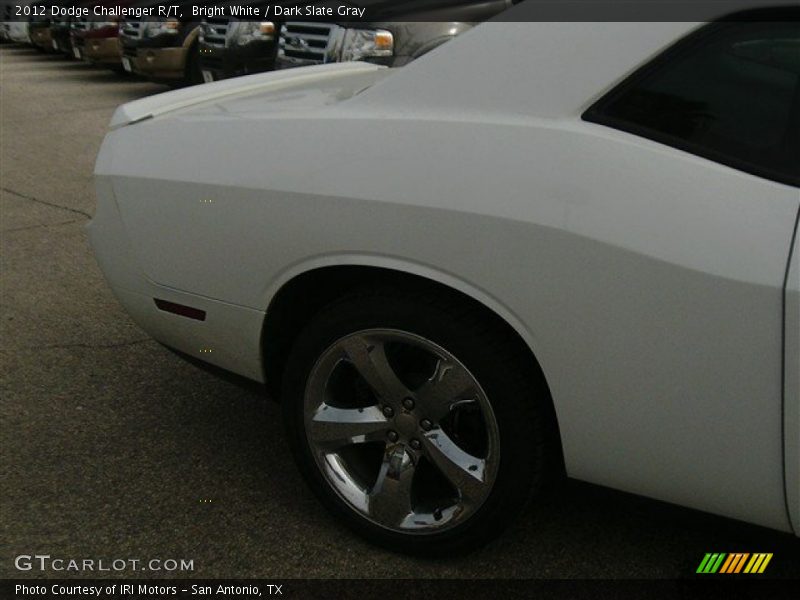 Bright White / Dark Slate Gray 2012 Dodge Challenger R/T