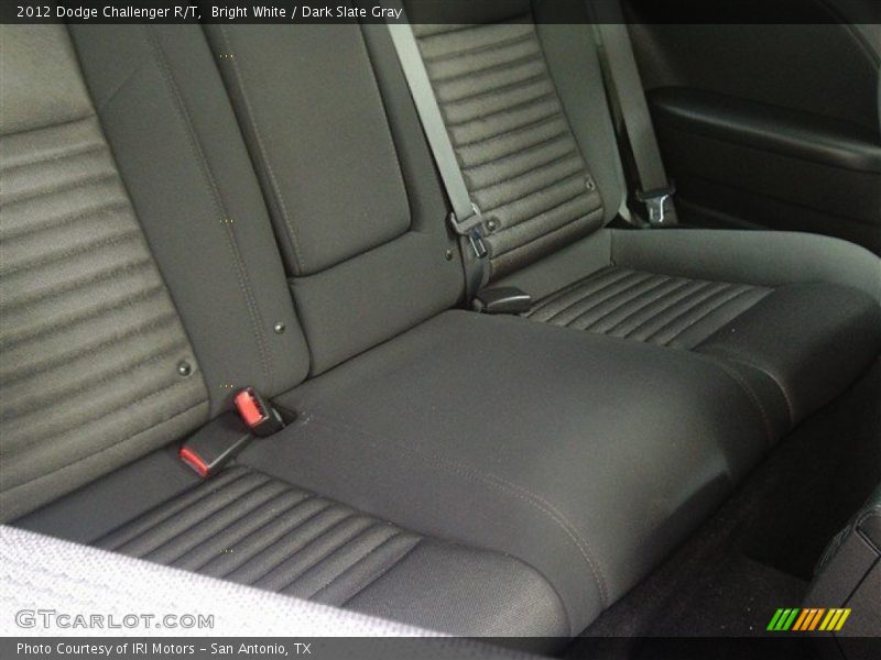 Bright White / Dark Slate Gray 2012 Dodge Challenger R/T