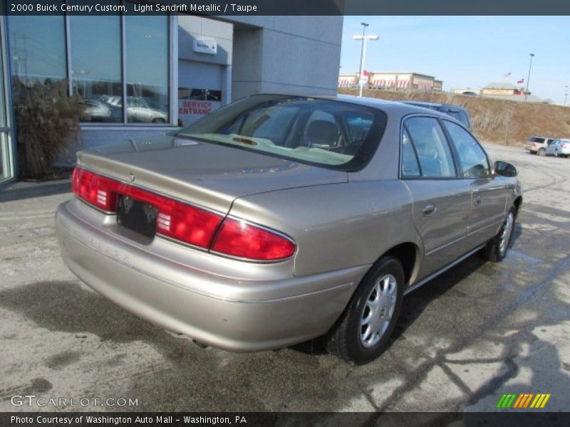 Light Sandrift Metallic / Taupe 2000 Buick Century Custom