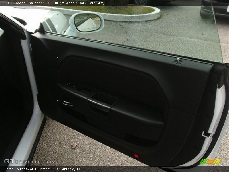 Bright White / Dark Slate Gray 2012 Dodge Challenger R/T