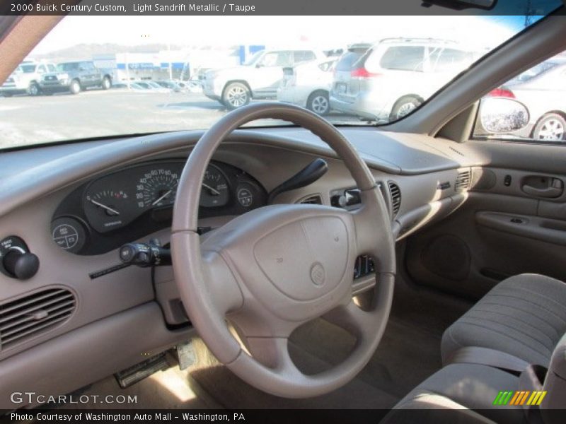 Light Sandrift Metallic / Taupe 2000 Buick Century Custom