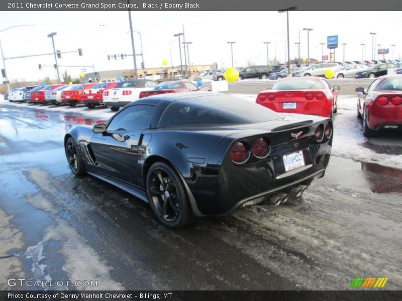 Black / Ebony Black 2011 Chevrolet Corvette Grand Sport Coupe