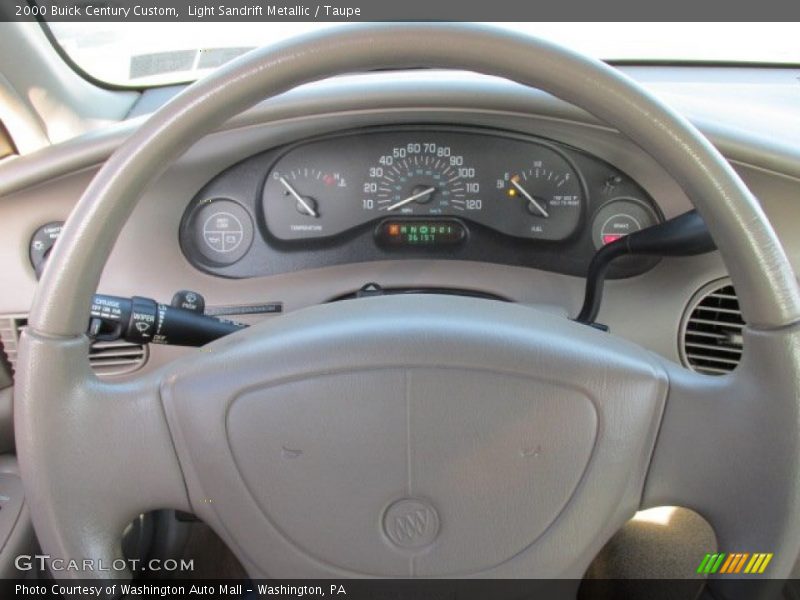 Light Sandrift Metallic / Taupe 2000 Buick Century Custom