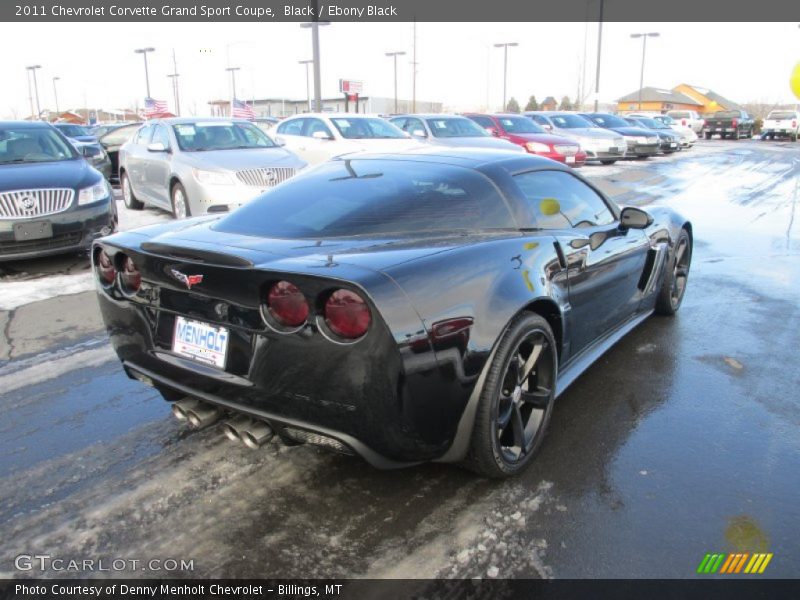 Black / Ebony Black 2011 Chevrolet Corvette Grand Sport Coupe