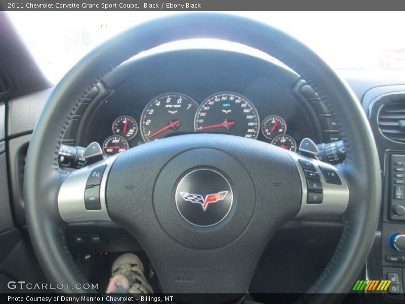 Black / Ebony Black 2011 Chevrolet Corvette Grand Sport Coupe