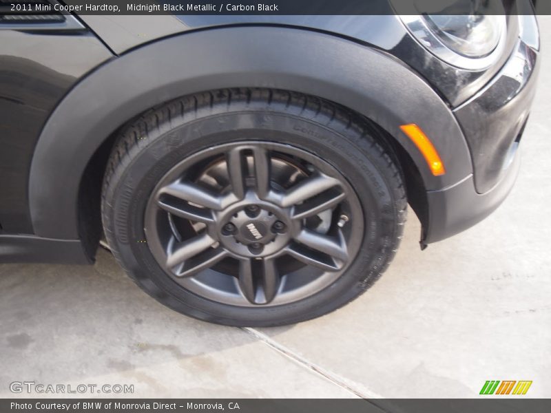 Midnight Black Metallic / Carbon Black 2011 Mini Cooper Hardtop