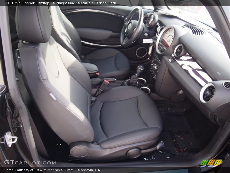 Midnight Black Metallic / Carbon Black 2011 Mini Cooper Hardtop