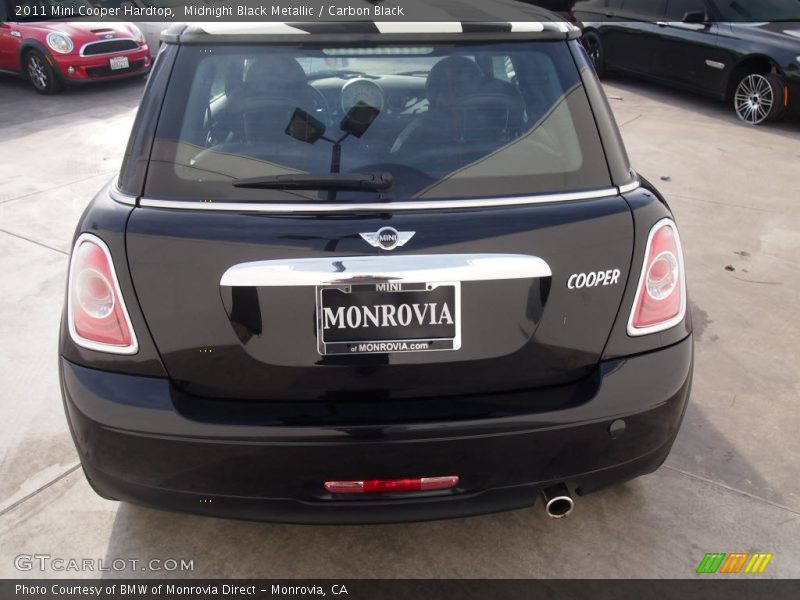 Midnight Black Metallic / Carbon Black 2011 Mini Cooper Hardtop