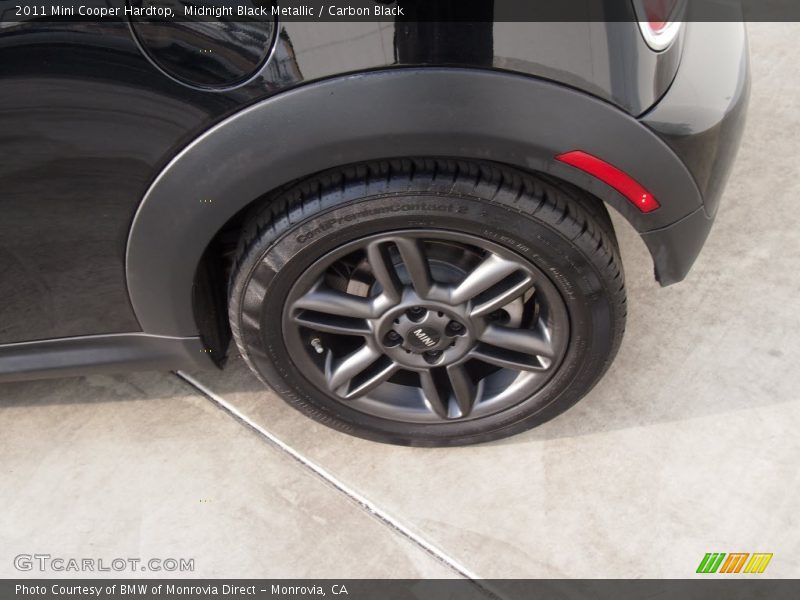 Midnight Black Metallic / Carbon Black 2011 Mini Cooper Hardtop